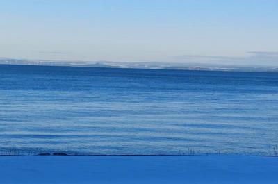Plage en hiver