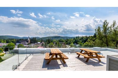 Terrasse sur le toit   © Home in Montreal