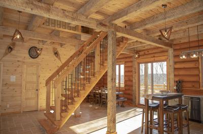 Intérieur du chalet