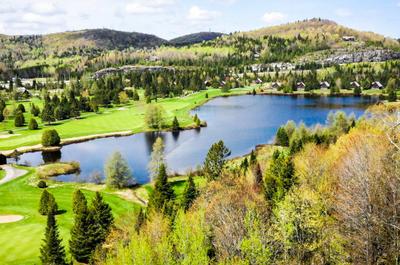 Vue du lac