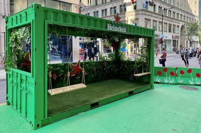 Terrasse communautaire Heineken