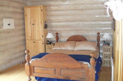 Chambre invité   © Chalet le Scandinave