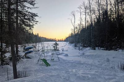 Terrain hiver   © O.-R.Baillargeon