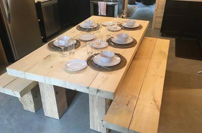 Table artisanale