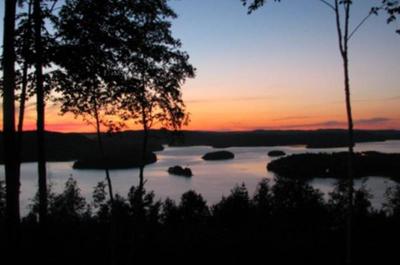 Vue sur lac