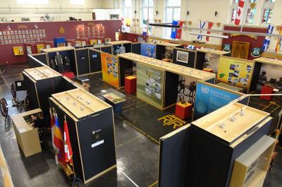 Salle d'exposition