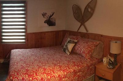 Chambre en déco rustique