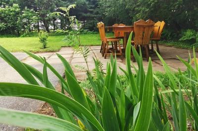 Terrasse et jardin   © S.Hervouet