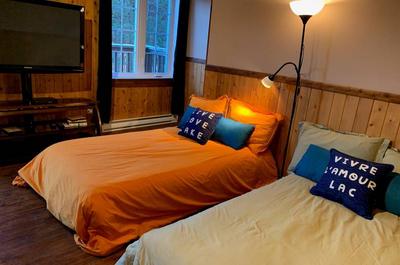 Chambre ouverte mezzanine