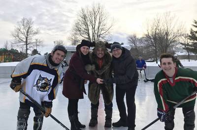 Tournoi de hockey bottine   © Municipalité de Saint-Félix-de-Valois