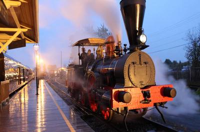 Locomotive à vapeur John Molson   © Exporail, le Musée ferroviaire canadien