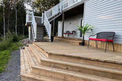 Terrasse de bois