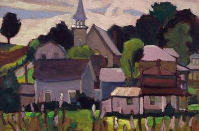 Oeuvre Foster village - Nora Collyer