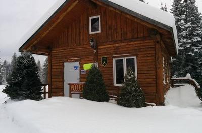 Chalet d'accueil   © Éco-site de la Tête du Lac Témiscouata