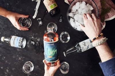 Dégusation de notre Gin Forestier   © C.Briand