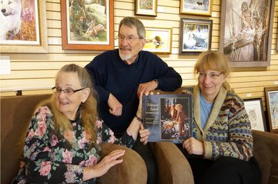 Monique, Gisèle et Raynald Benoit