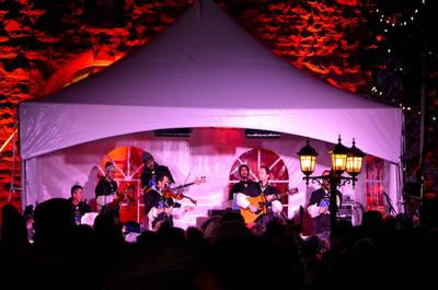 spectacle du groupe La Tuque Bleue