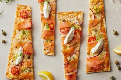 Pizza au saumon fumé   © Piazzetta