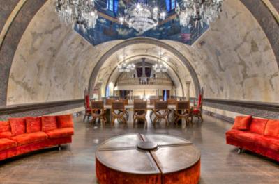 Salle de séjour à aire ouverte