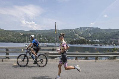 Sur le parcours de course   © J.Heon