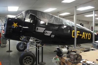 Avion Noorduyn Norseman   © R.St-Pierre/Musée de l'aviation de Montréal