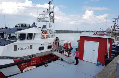 Garde Côtière Canadienne   © Club Nautique Forillon