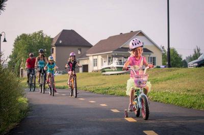 Piste cyclable de La Tuque   © F.Rioux