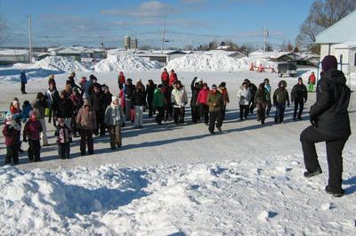 Saint-Prime en hiver