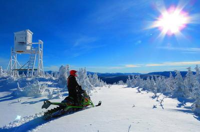 Hiver en Haute-Gaspésie