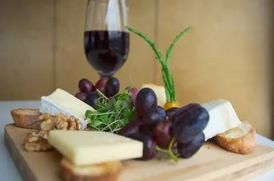 Assiette composée Vin fromage