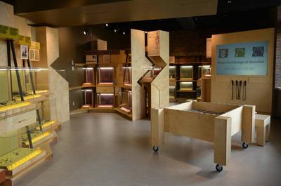 Carrefour-archéo - vue d'exposition   © Musée d'archéologie de Roussillon