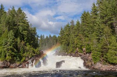 Grande chute de la rivière Kipawa   © M.Dupuis