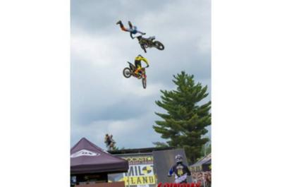 Acrobaties en motocross