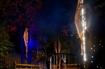 Foresta Lumina au Parc de la Gorge de Coaticook / Expérience multimédia immersive