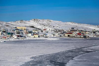 Harrington Harbour en hiver