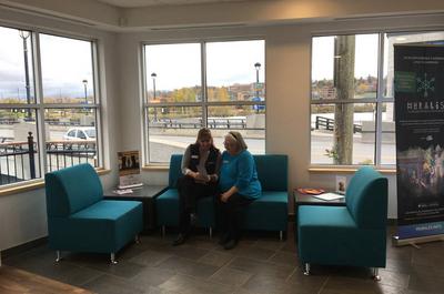 Bureau touristique de Sherbrooke - Coin repos   © Destination Sherbrooke