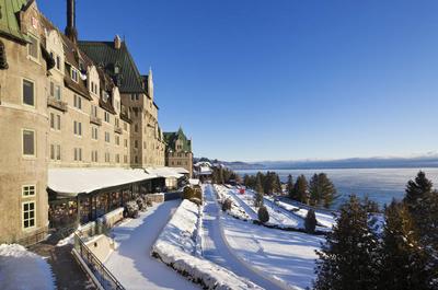 Manoir en hiver