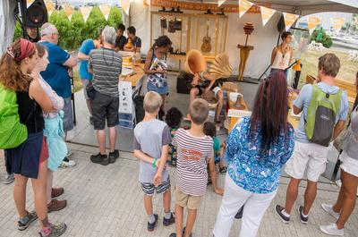 Démonstrations et activités pour le public   © L.Breton pour PAQ / CMAQ