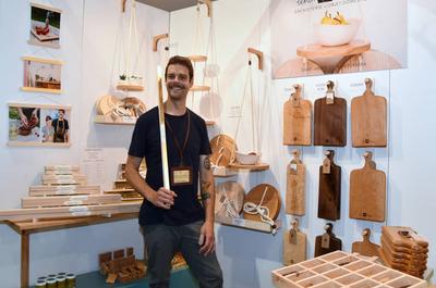 Le kiosque de Le Tenon et la Mortaise à PAQ   © L.Breton pour PAQ / CMAQ