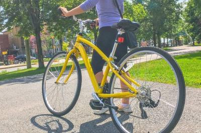 Vélo jaune