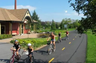 Extérieur - piste cyclable