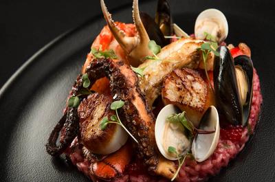 Pieuvre et fruits de mer   © M.-A.Jean