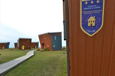 Chalets en bord de mer   © N.Boisvert