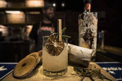 Cocktail maison avec produits québécois