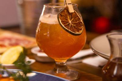 Plat et cocktail maison