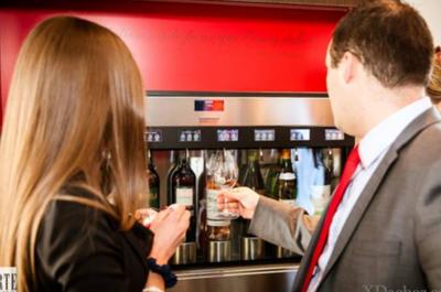 Service vin au verre
