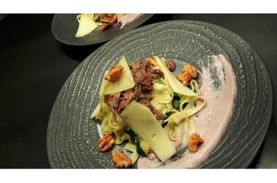 Plat de pâtes fraîches