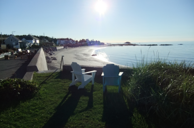 Accès à la plage   © Restaurant de l'Auberge du Grand Fleuve