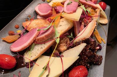 Assiette de fromages québécois & charcuteries
