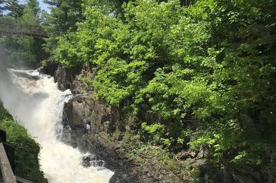 La chute en été